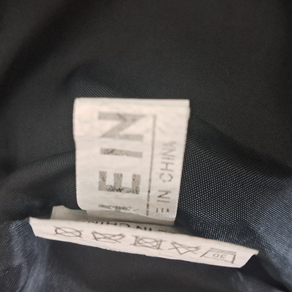 LARGE.   SHEIN FAUX DISTRESSED LEATHER BELTED JACKET - Picture 11 of 11